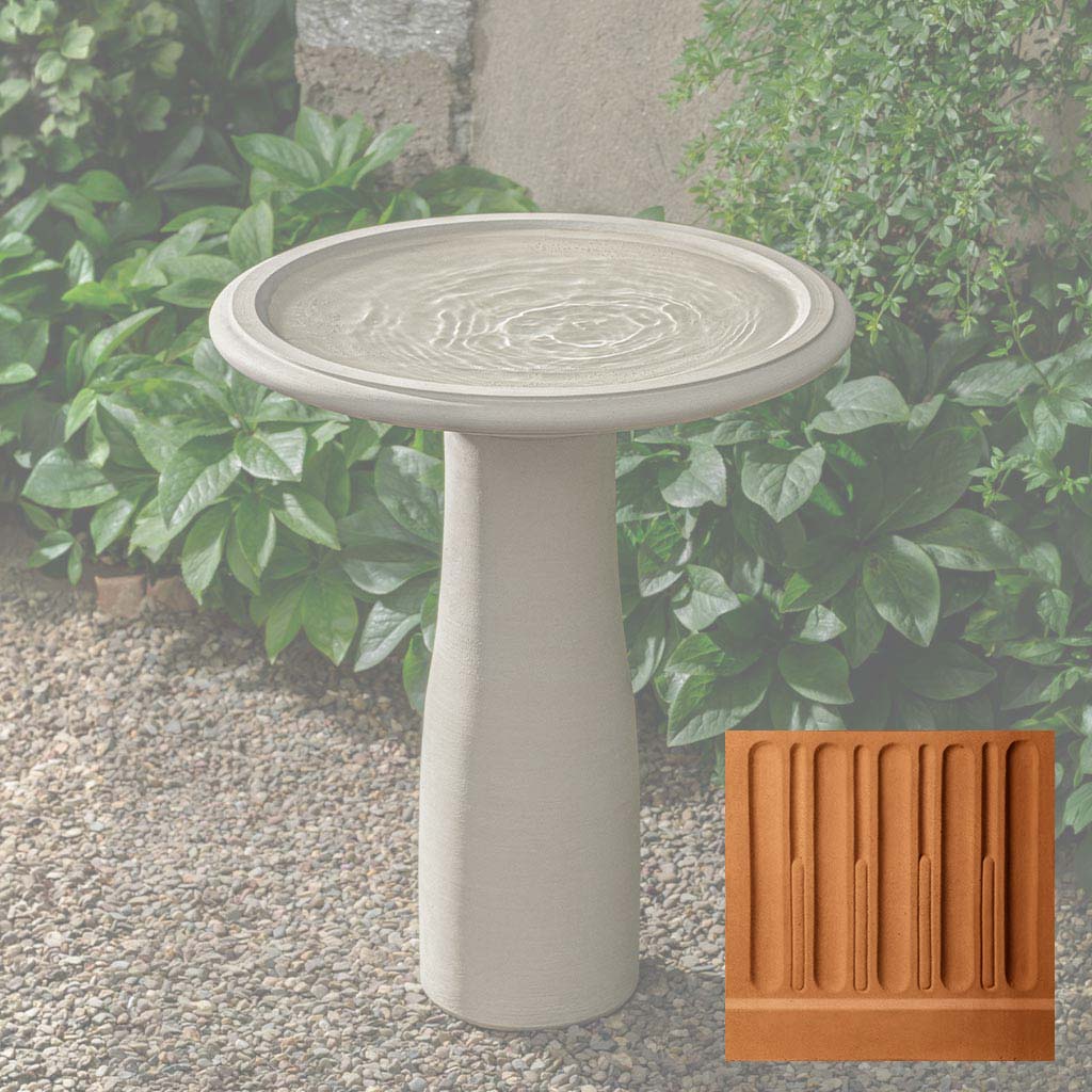 Mirada Birdbath