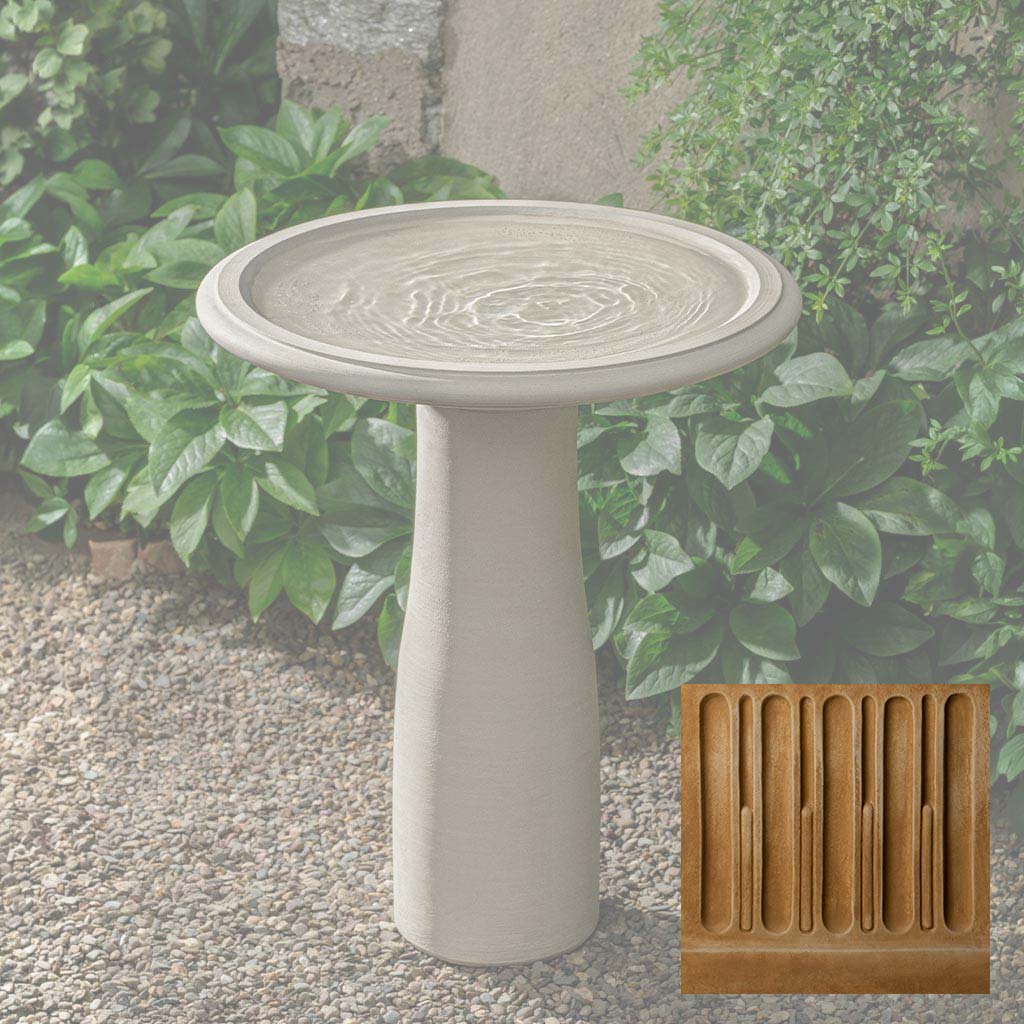 Mirada Birdbath
