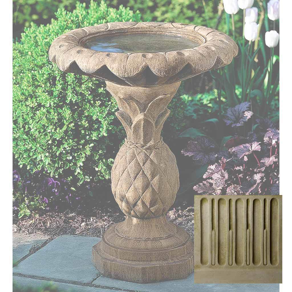 Campania International Pineapple Birdbath - Thumbnail 2