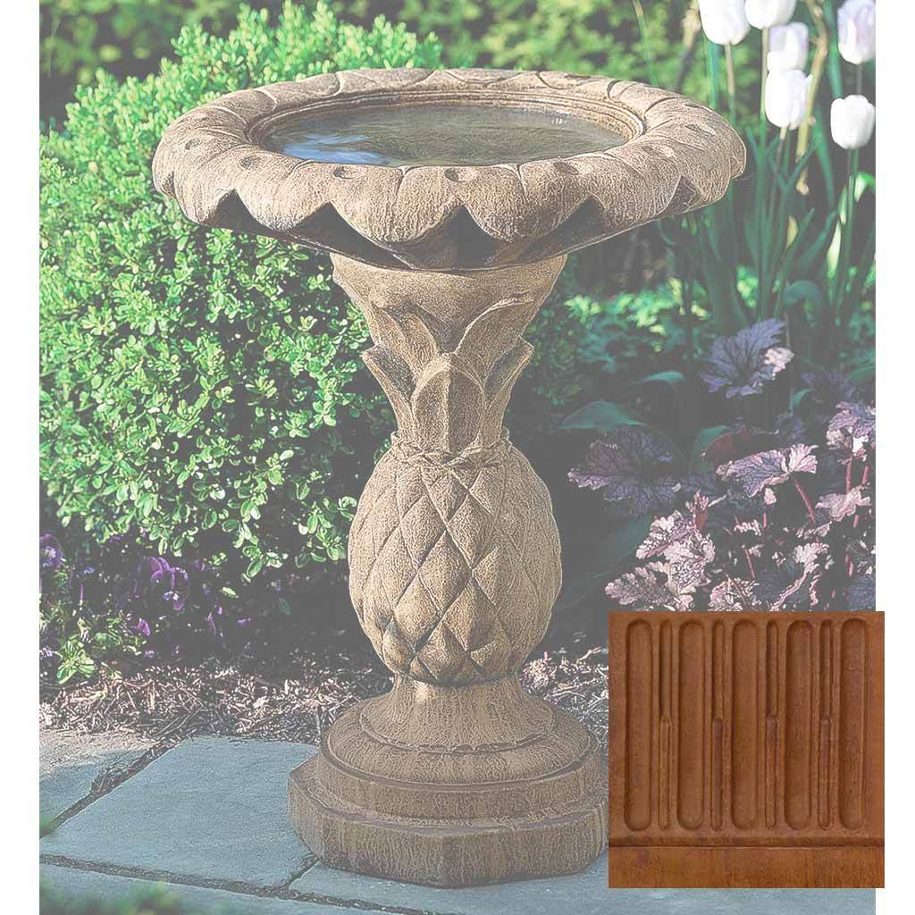 Campania International Pineapple Birdbath - Thumbnail 5