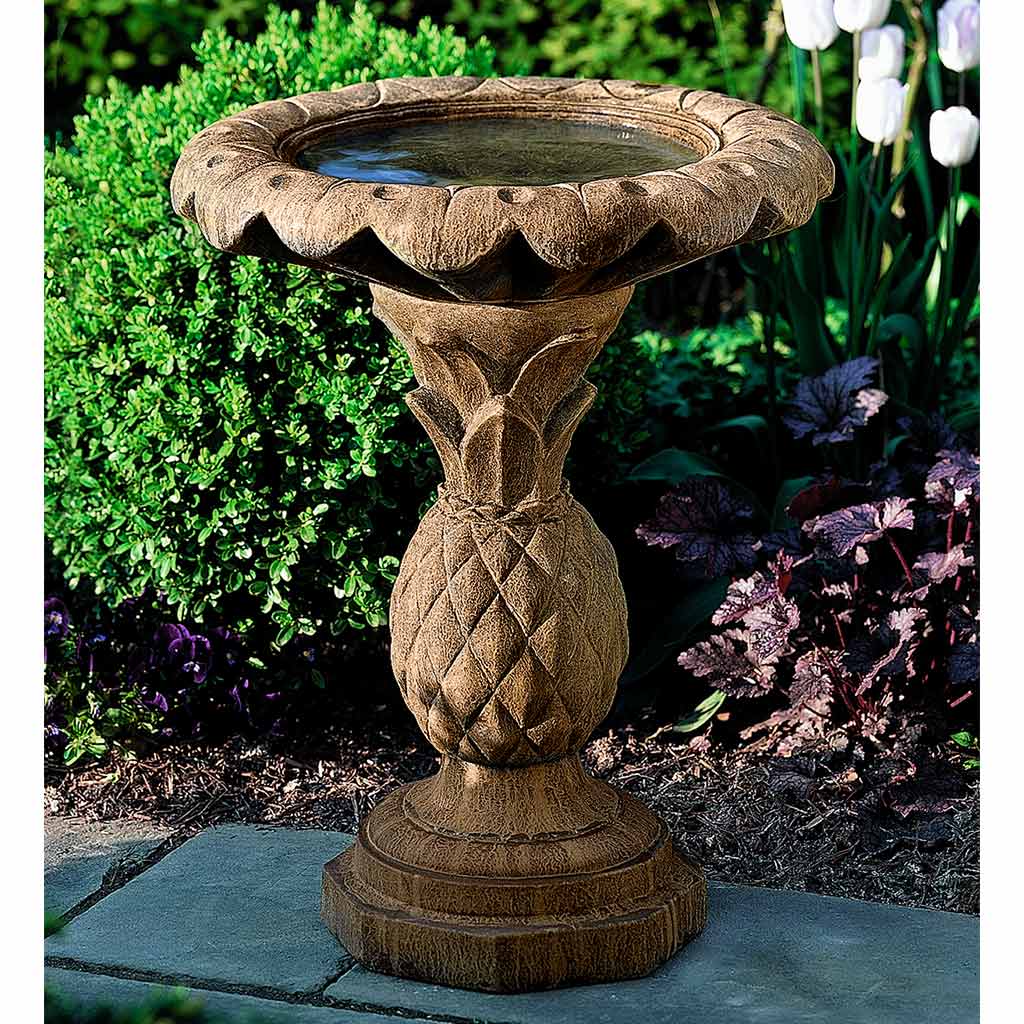 Campania International Pineapple Birdbath