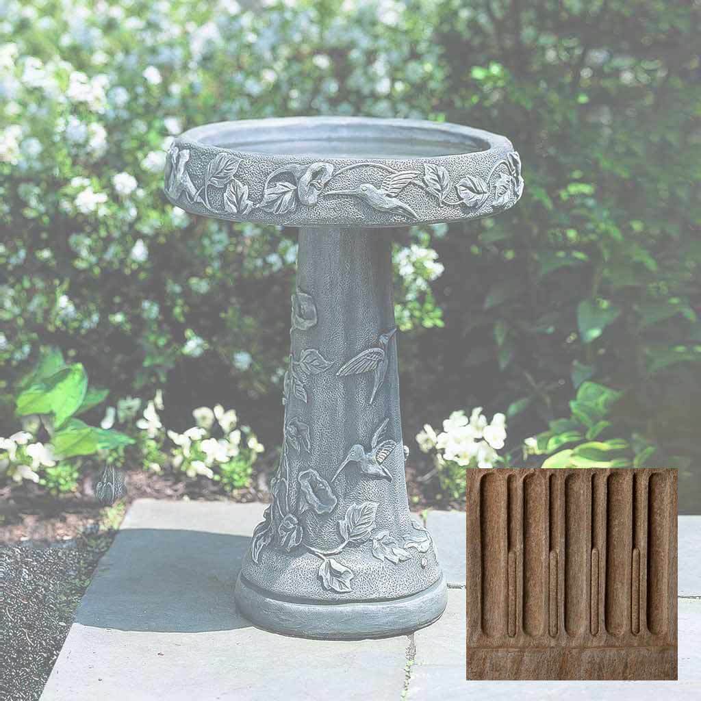 Hummingbird Birdbath