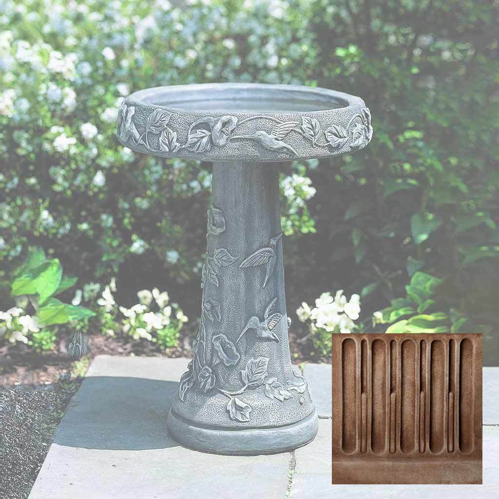 Hummingbird Birdbath