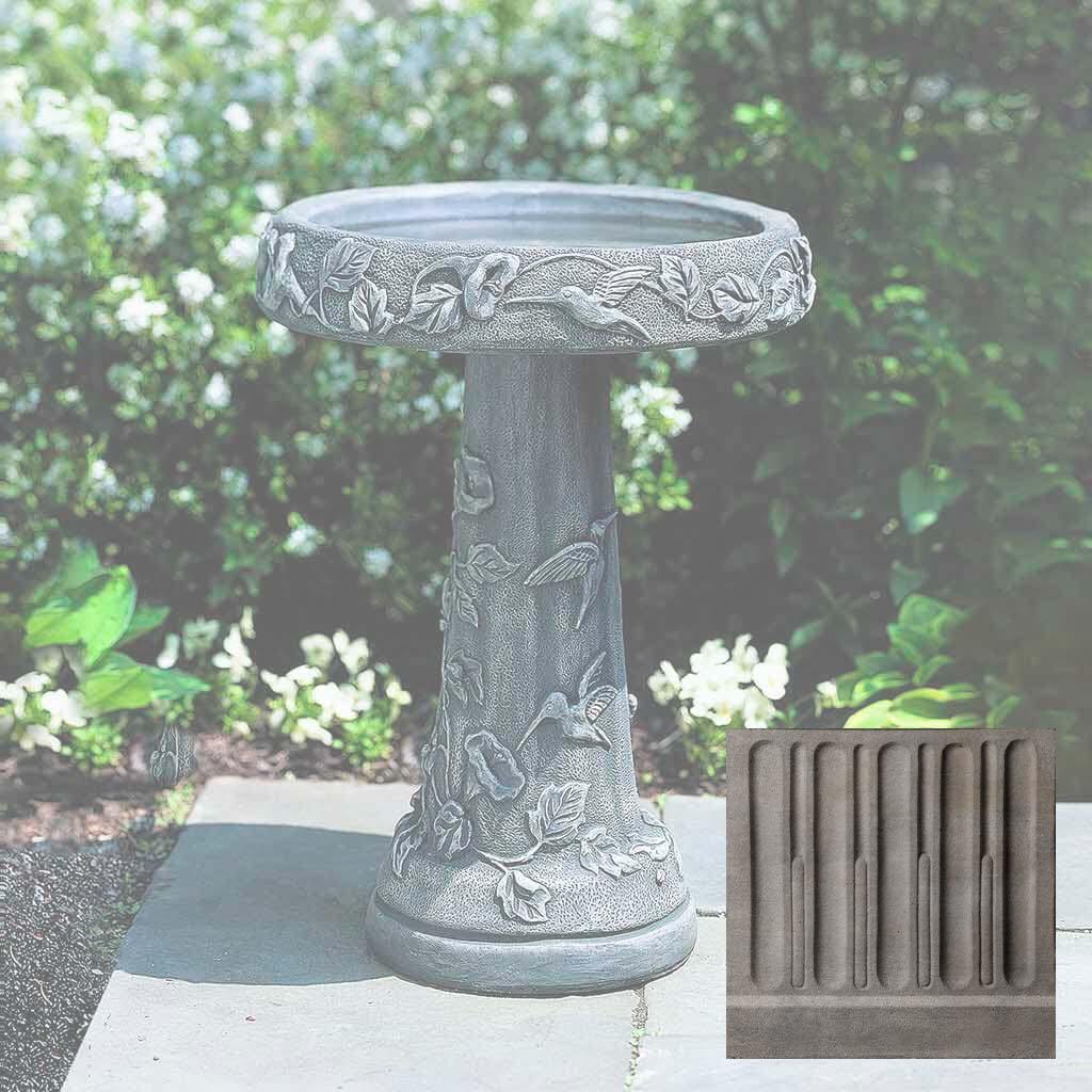 Hummingbird Birdbath