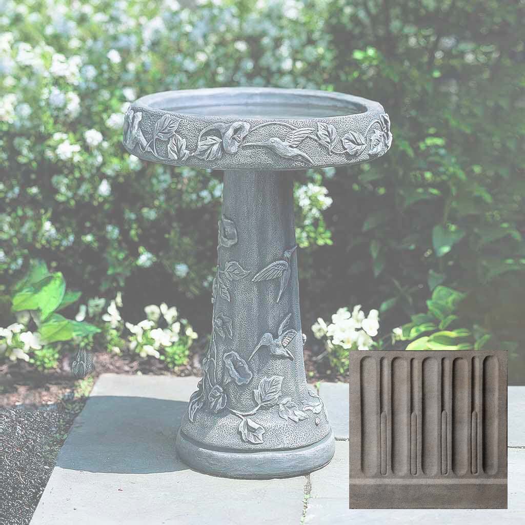 Hummingbird Birdbath