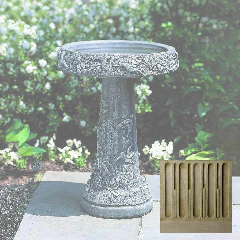 Hummingbird Birdbath