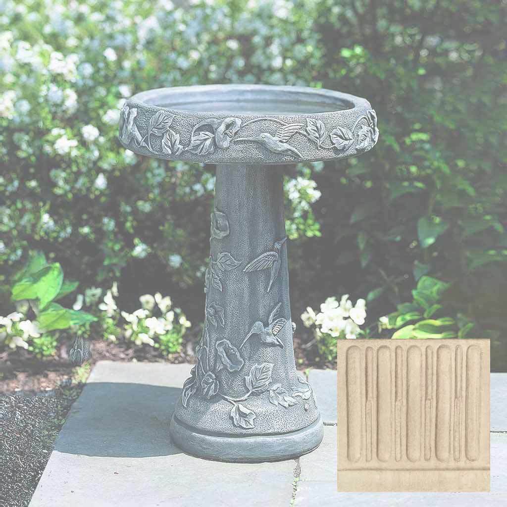 Hummingbird Birdbath