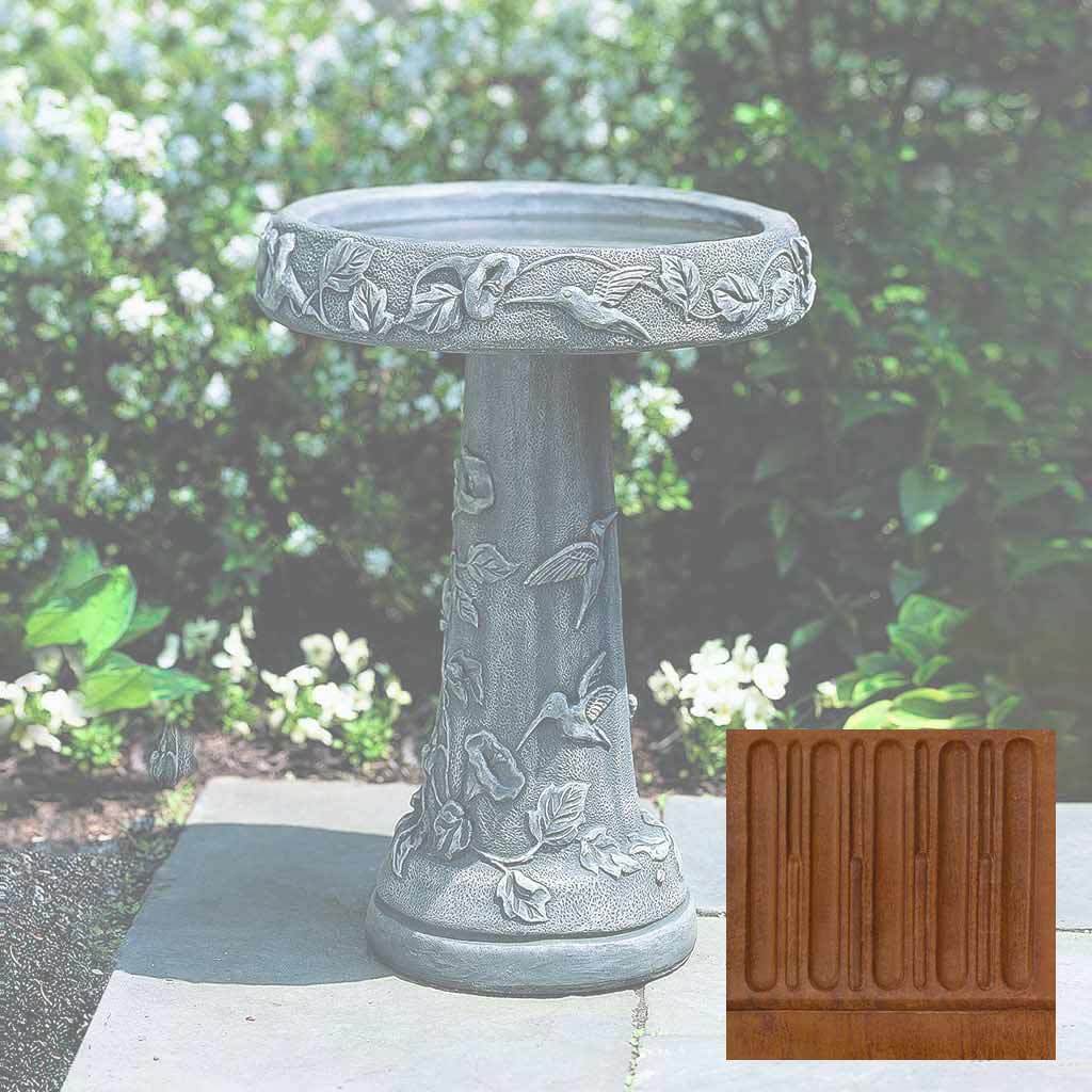 Hummingbird Birdbath