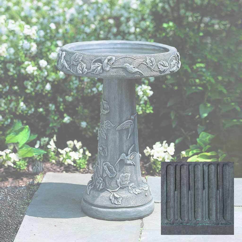 Hummingbird Birdbath