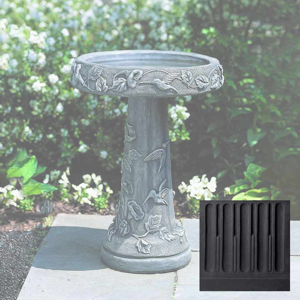 Hummingbird Birdbath