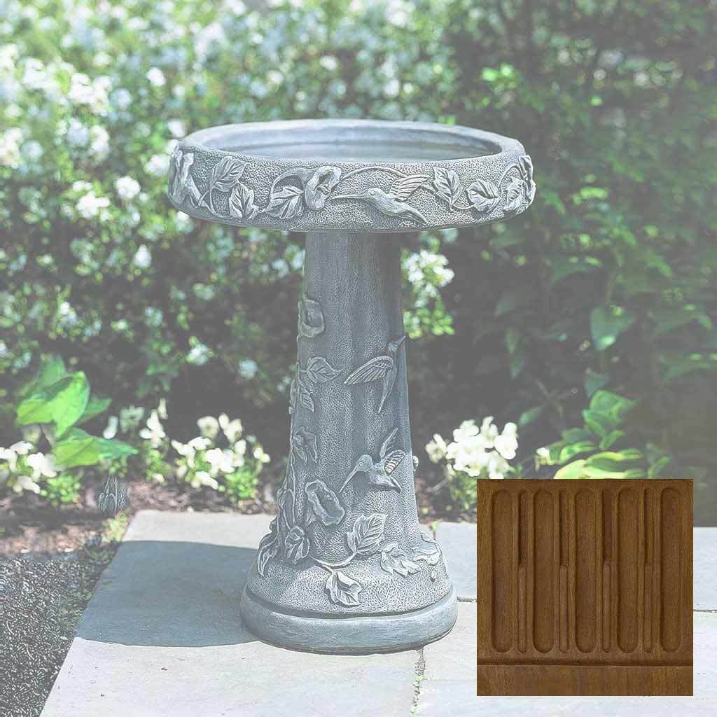 Hummingbird Birdbath