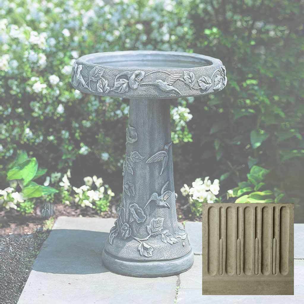 Hummingbird Birdbath
