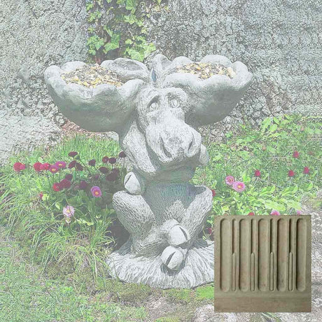 Moose Birdbath/Feeder