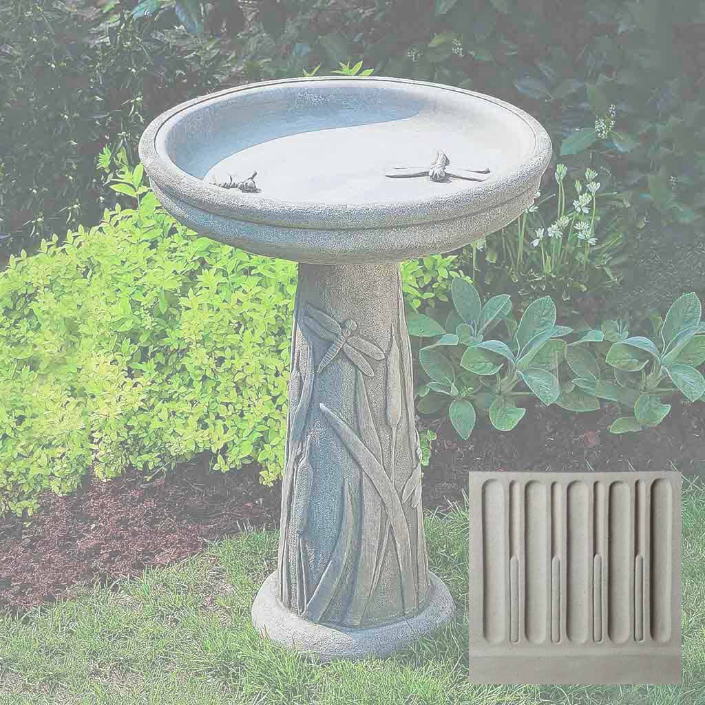 Dragonfly Birdbath