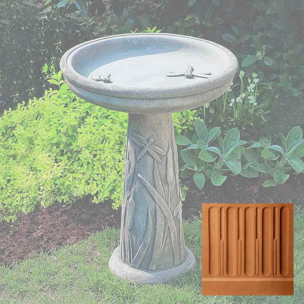 Dragonfly Birdbath