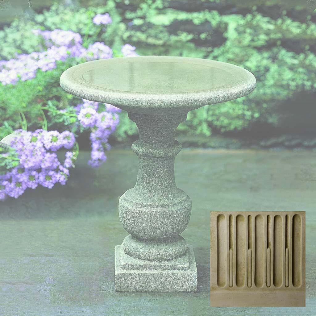 Siena Birdbath