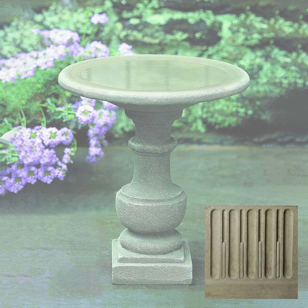 Siena Birdbath