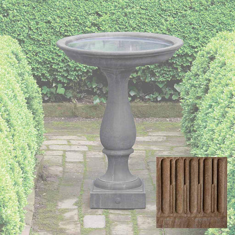 Williamsburg Candlestand Birdbath