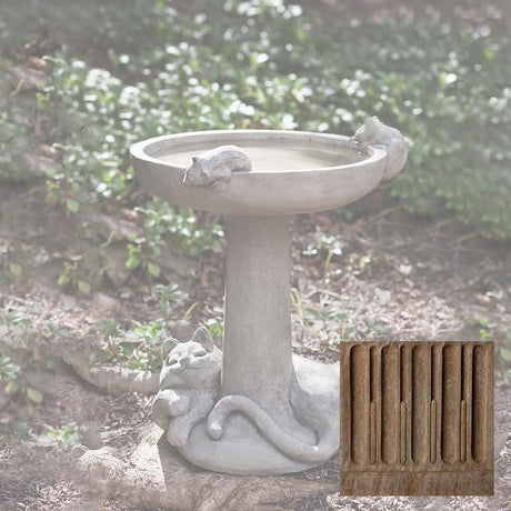 Catnap Birdbath