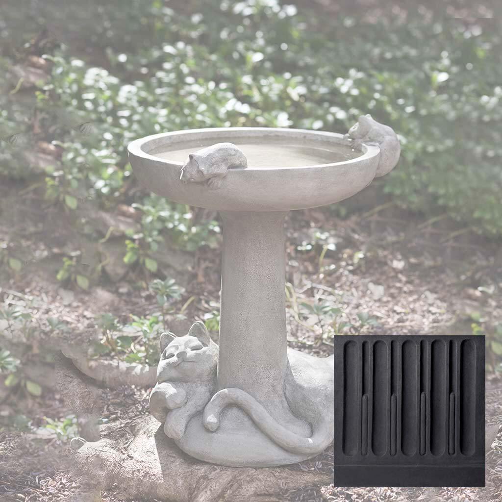 Catnap Birdbath