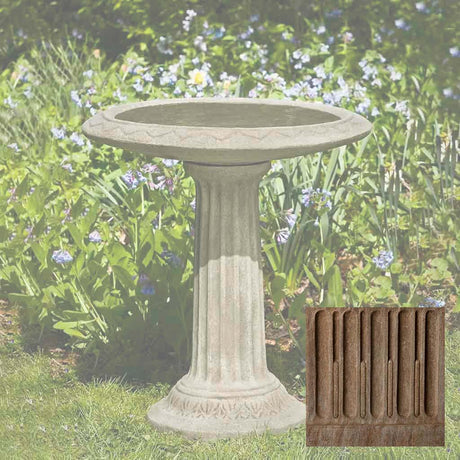 Cottage Garden Birdbath