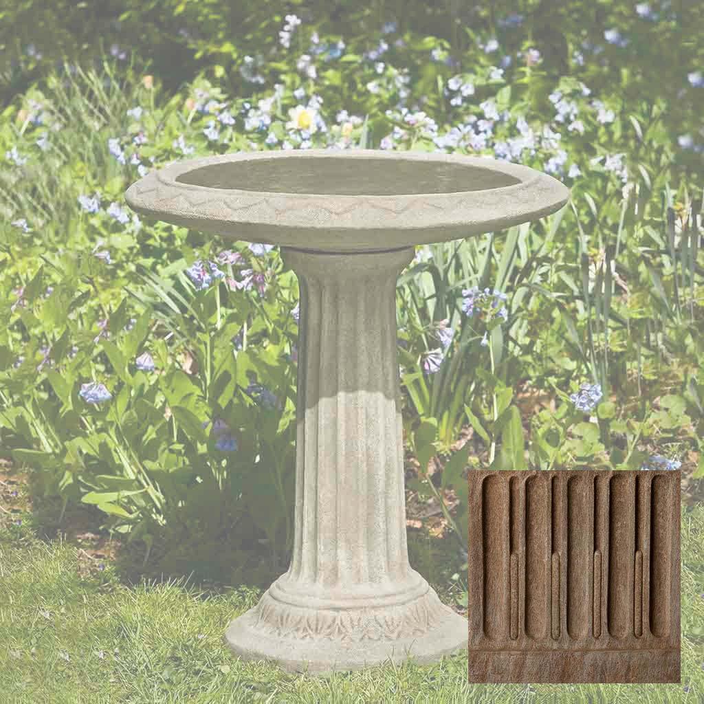 Cottage Garden Birdbath