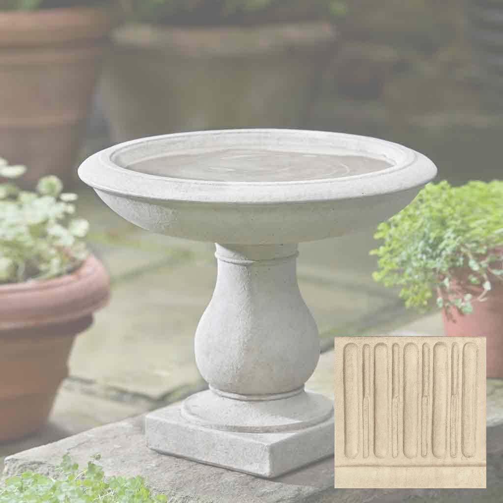 Campania International Beauvoir Birdbath - Thumbnail 5