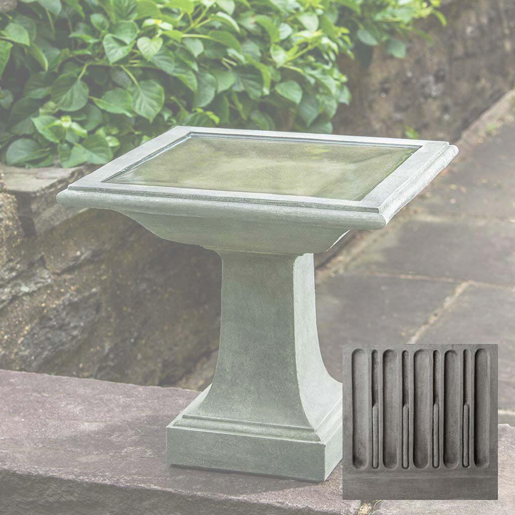 Campania International Avery Birdbath - Thumbnail 5