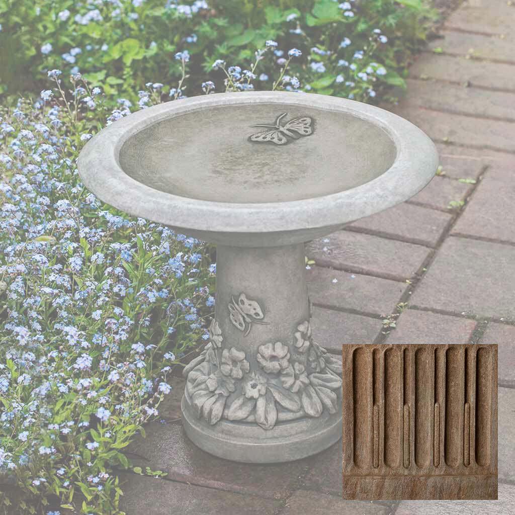 Spring Meadow Birdbath