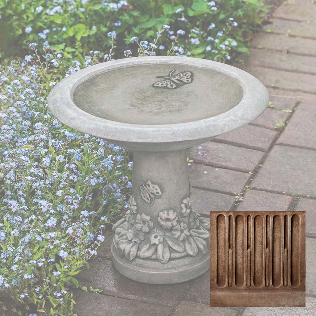 Spring Meadow Birdbath