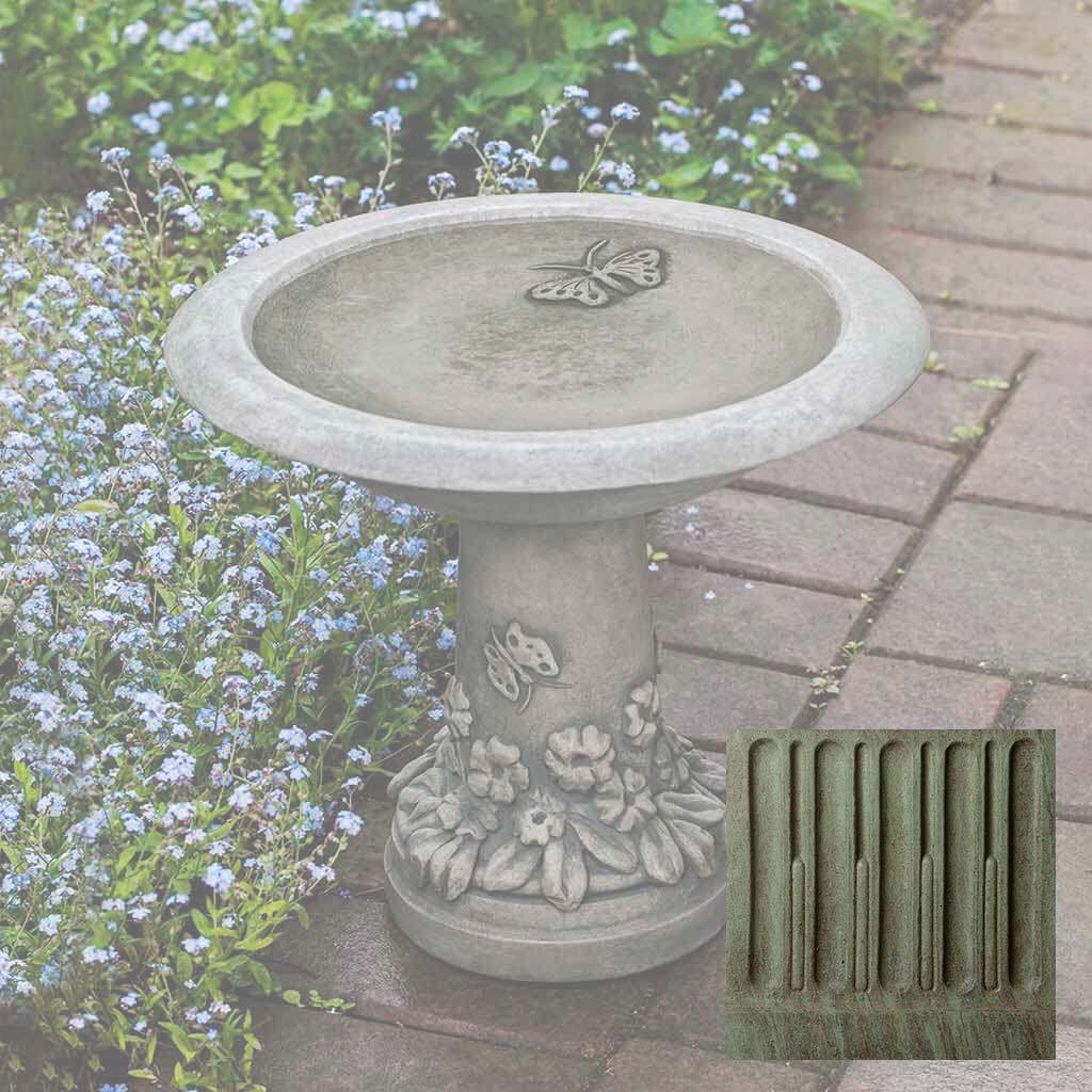 Spring Meadow Birdbath