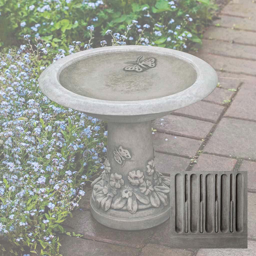 Spring Meadow Birdbath