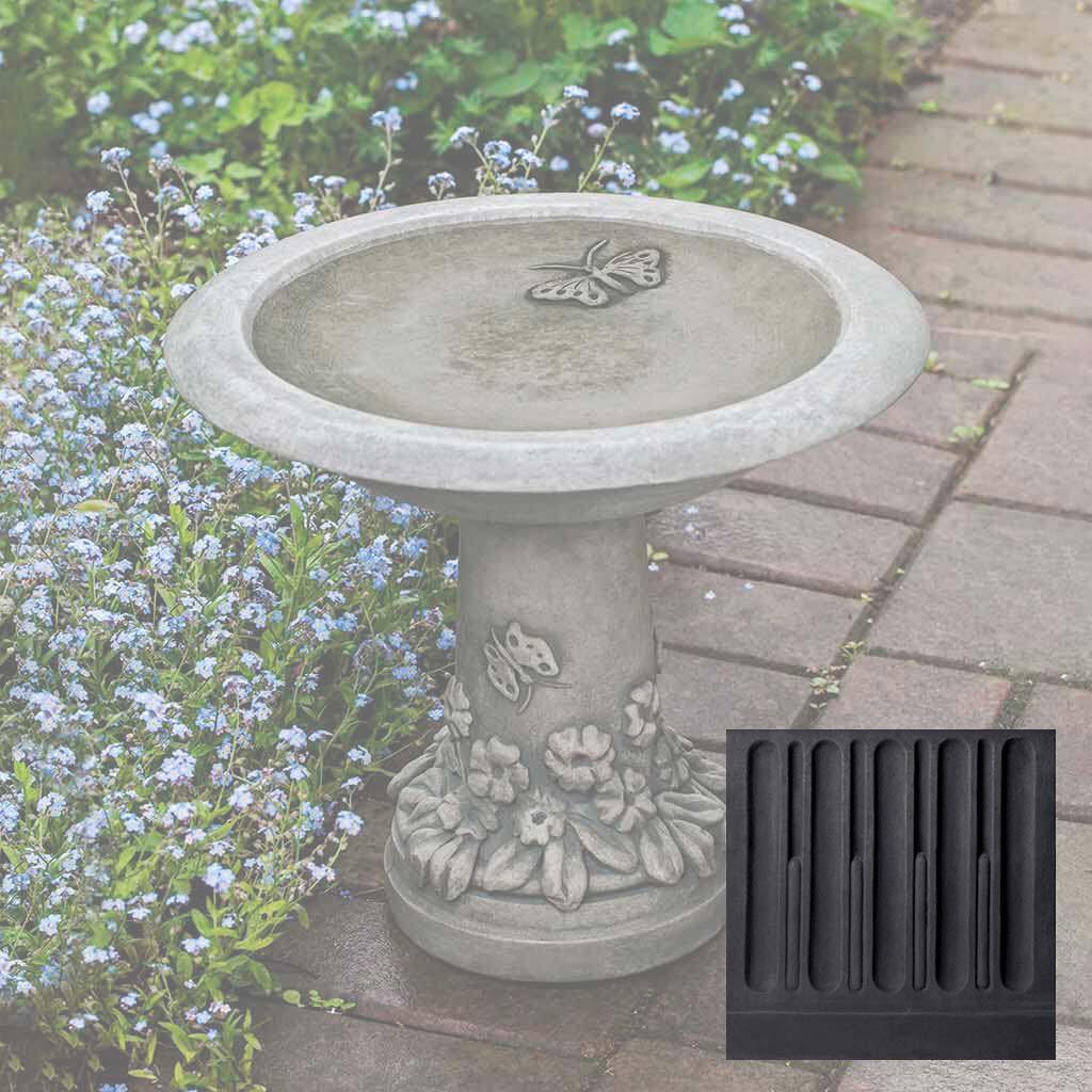 Spring Meadow Birdbath