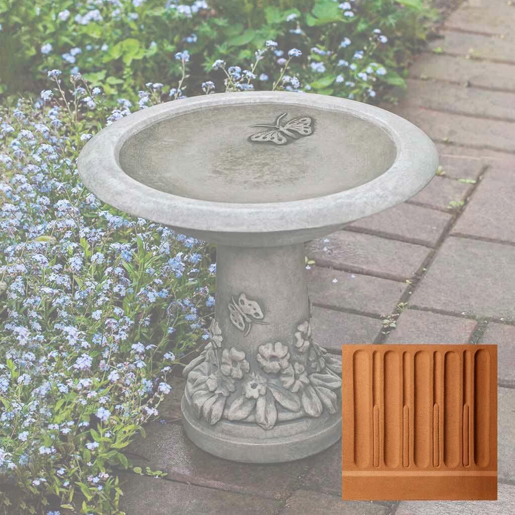Spring Meadow Birdbath