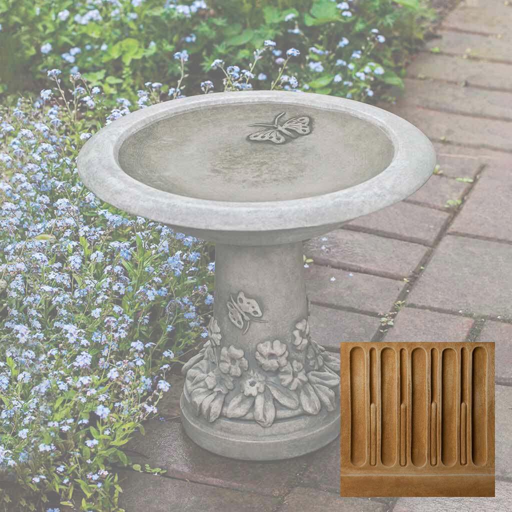 Spring Meadow Birdbath