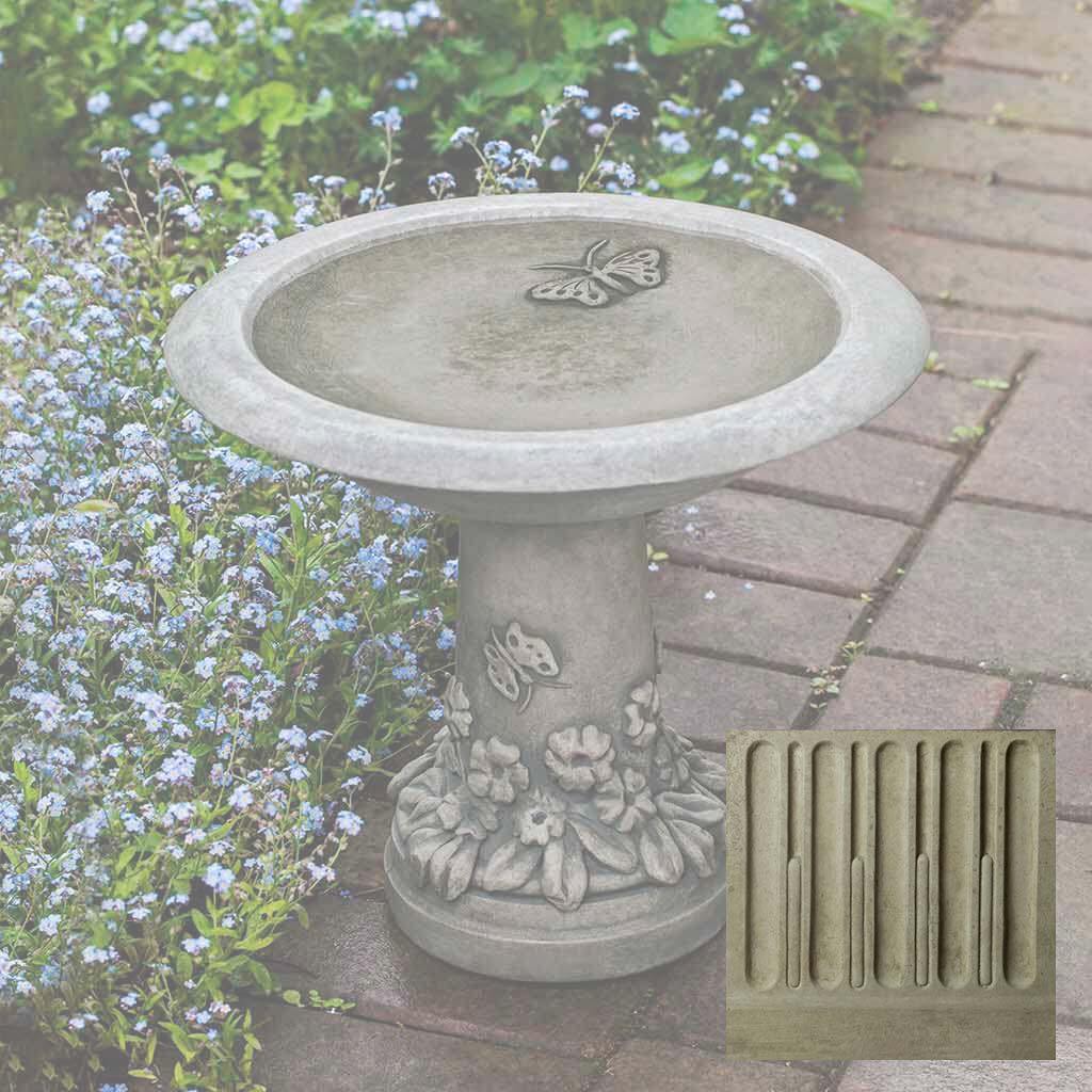 Spring Meadow Birdbath