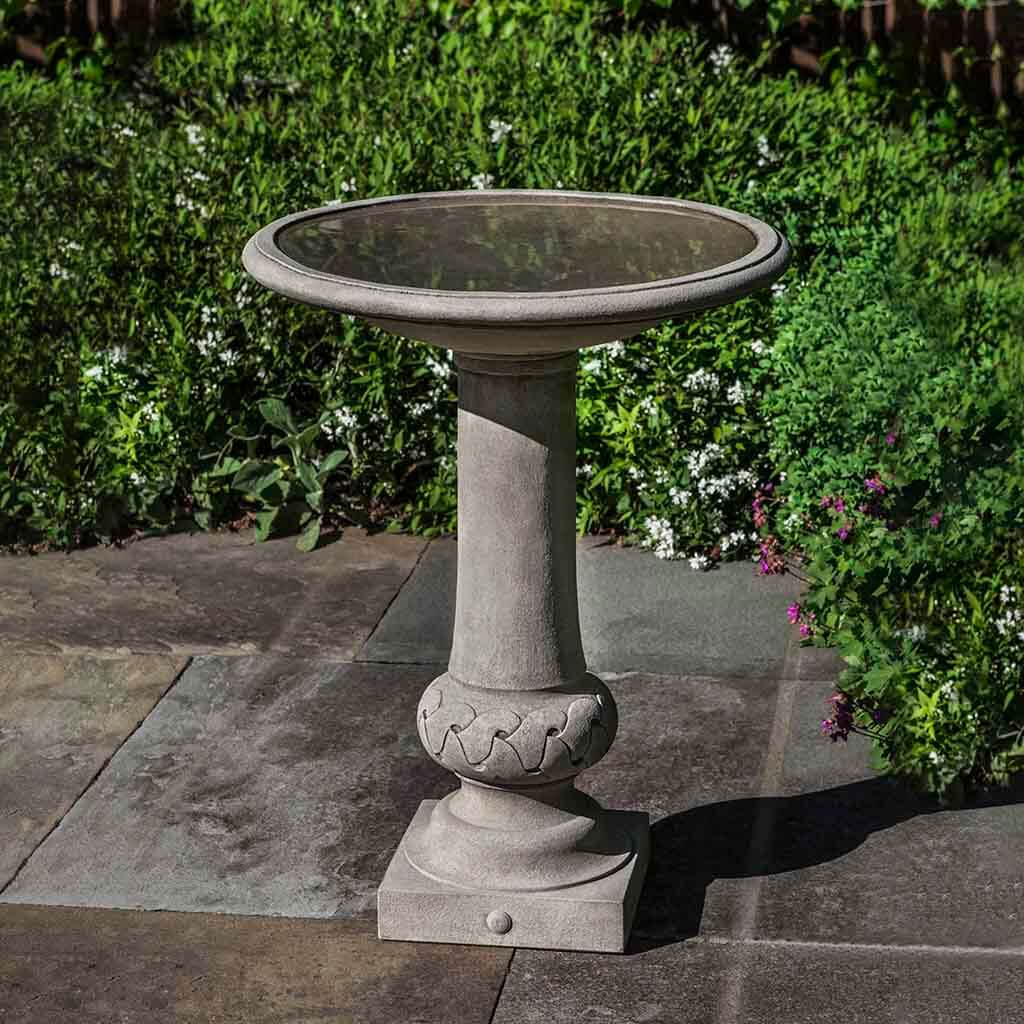 Campania International Williamsburg Knot Garden Birdbath