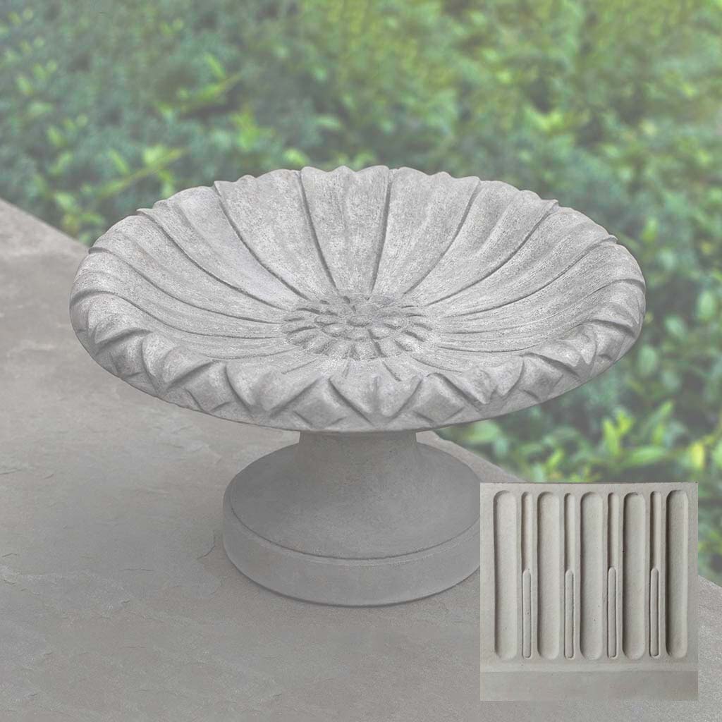 Lotus Birdbath - Small