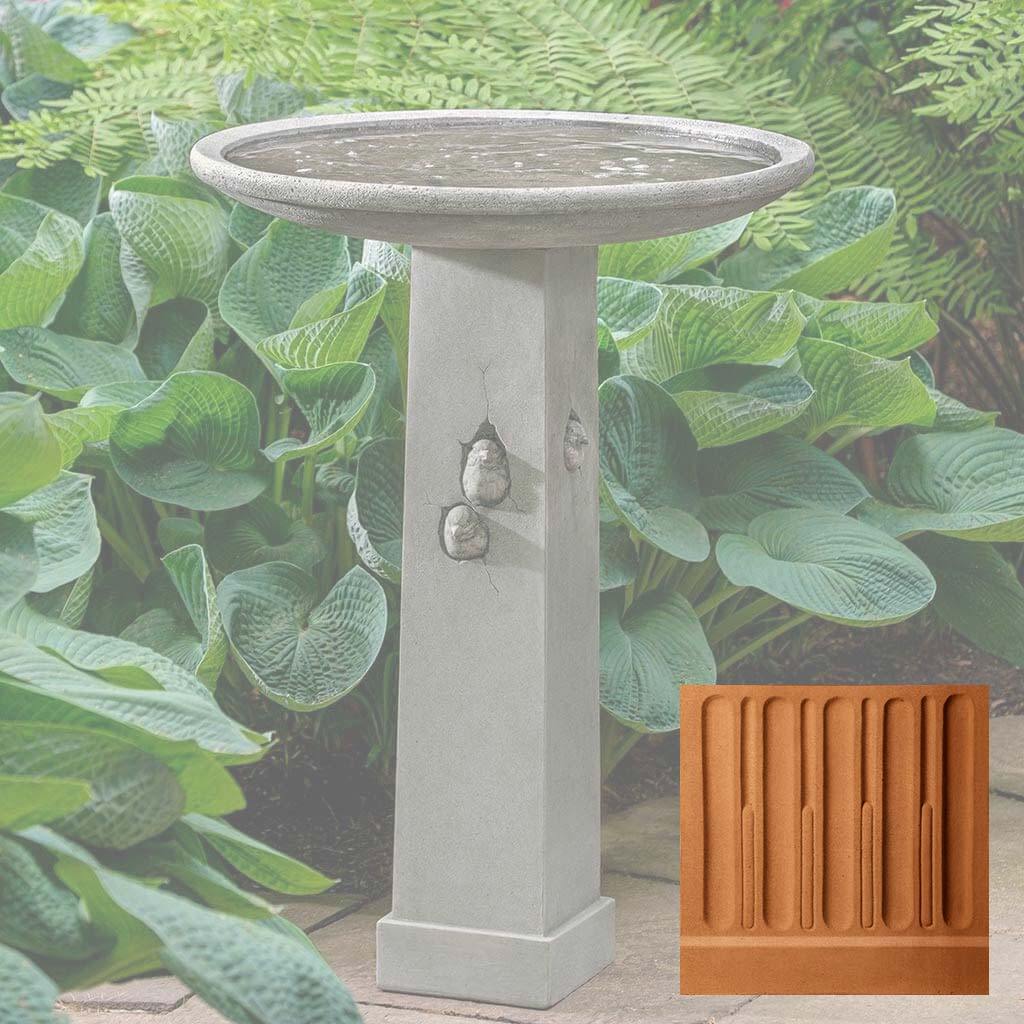 Birdhouse Birdbath
