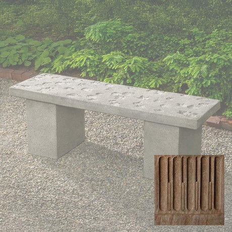 Woodland Leaves Bench