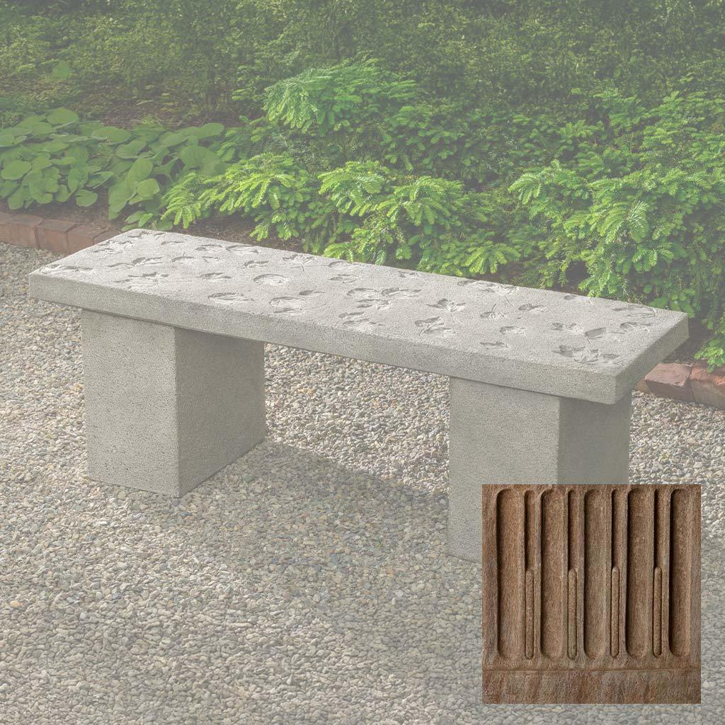 Woodland Leaves Bench