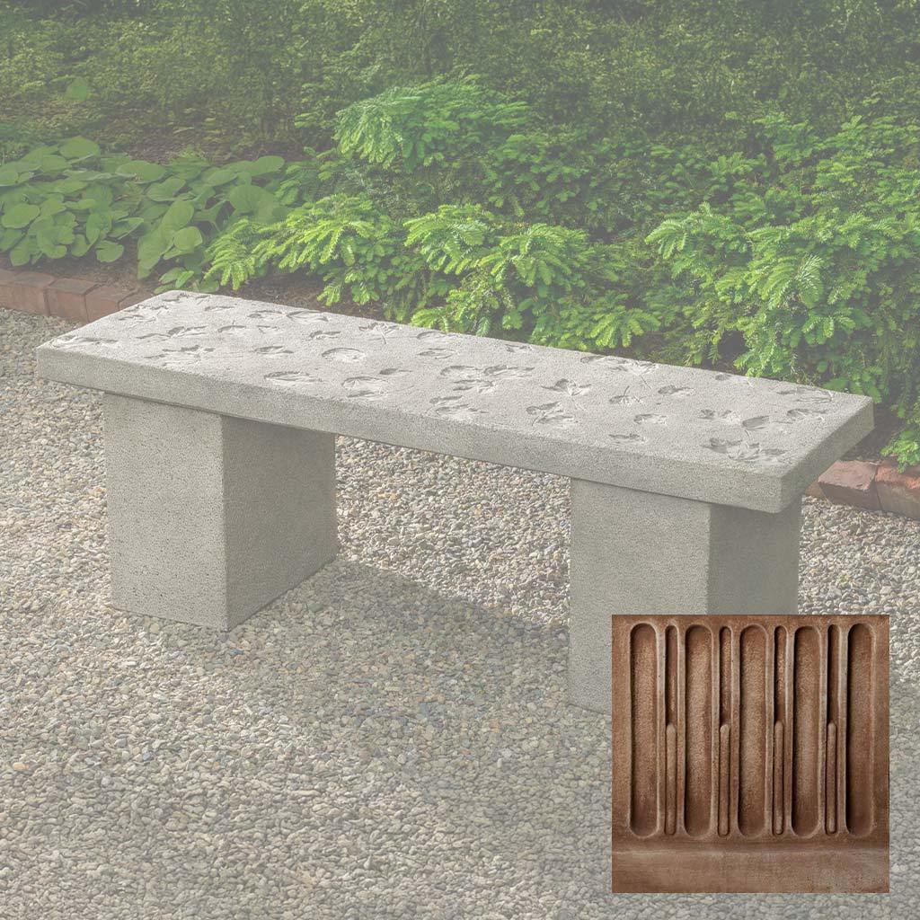 Woodland Leaves Bench