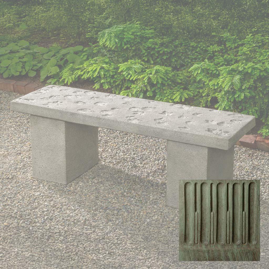 Woodland Leaves Bench
