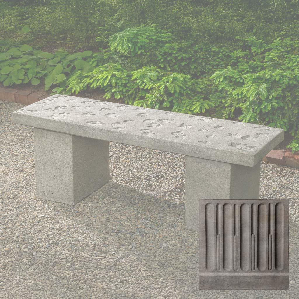 Woodland Leaves Bench