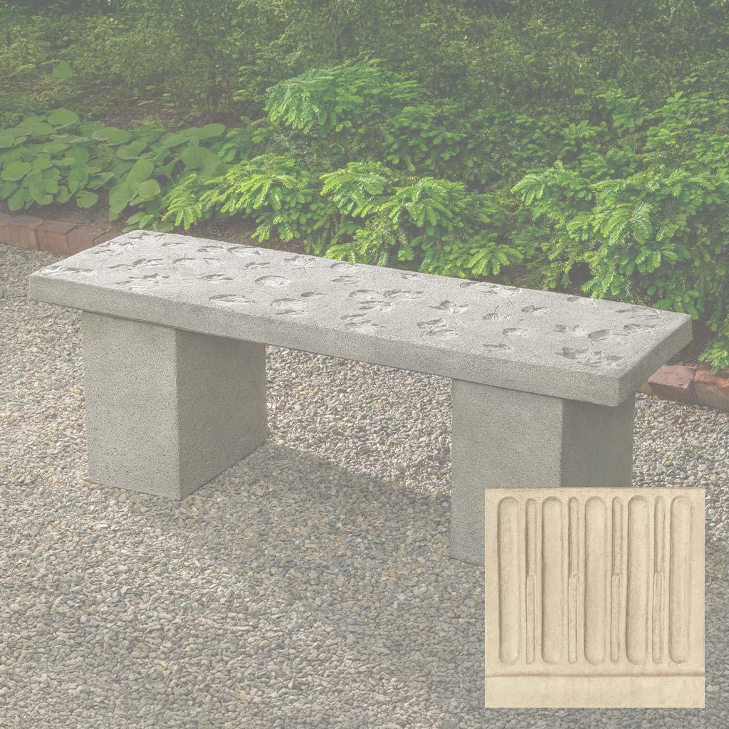 Woodland Leaves Bench