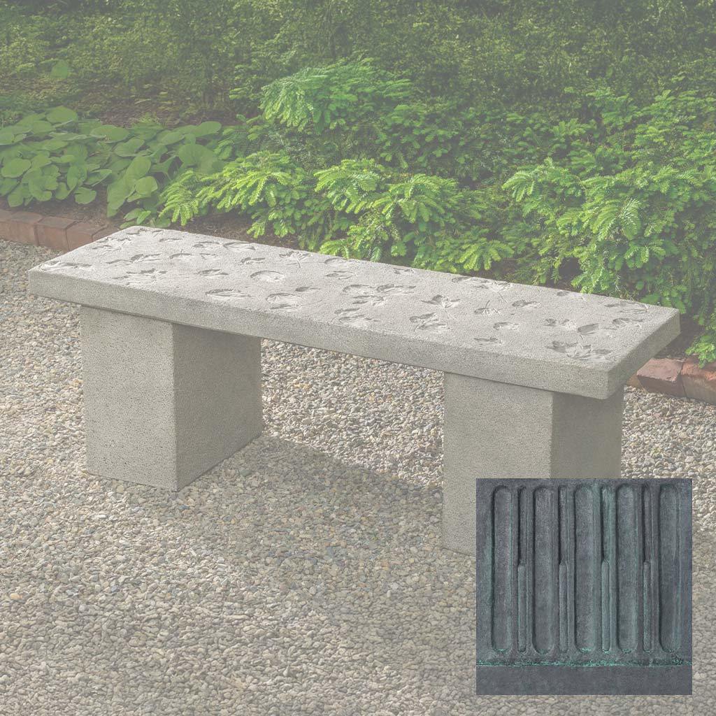 Woodland Leaves Bench