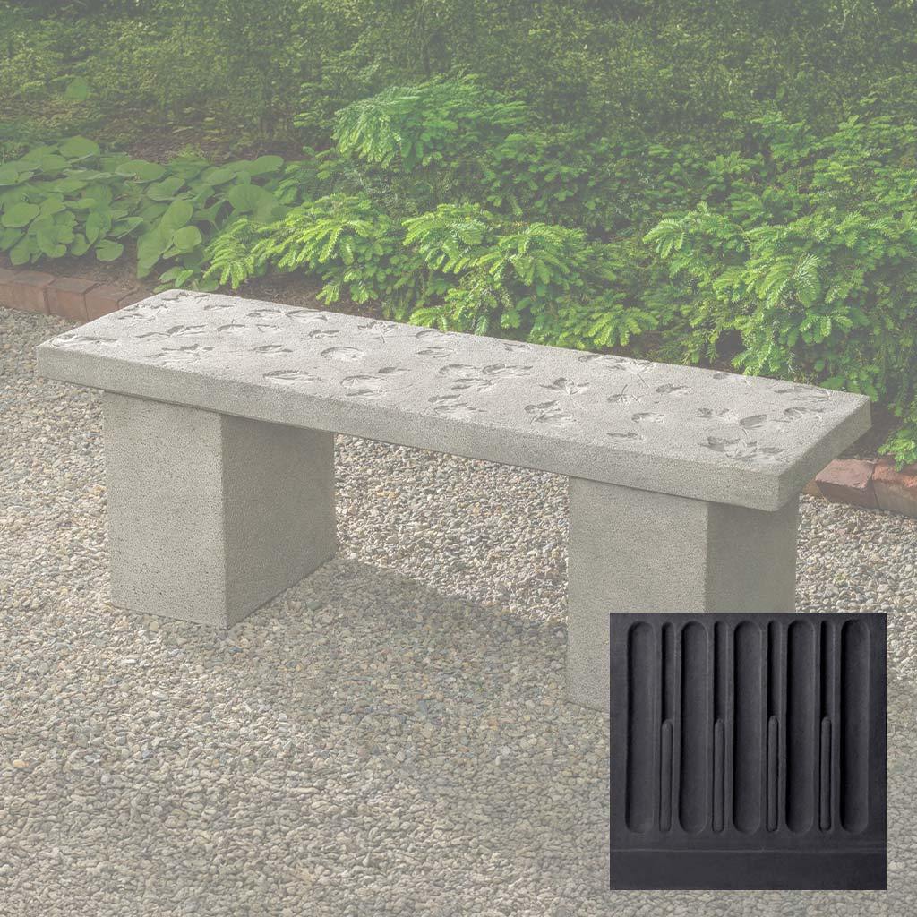 Woodland Leaves Bench