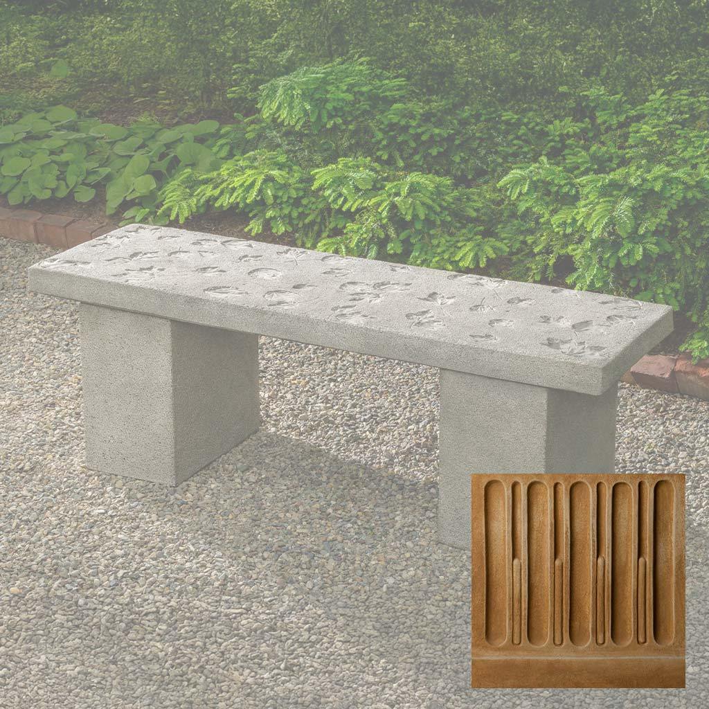 Woodland Leaves Bench