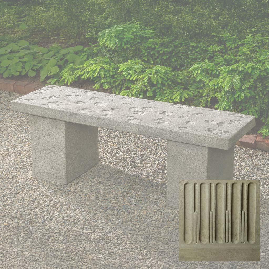 Woodland Leaves Bench