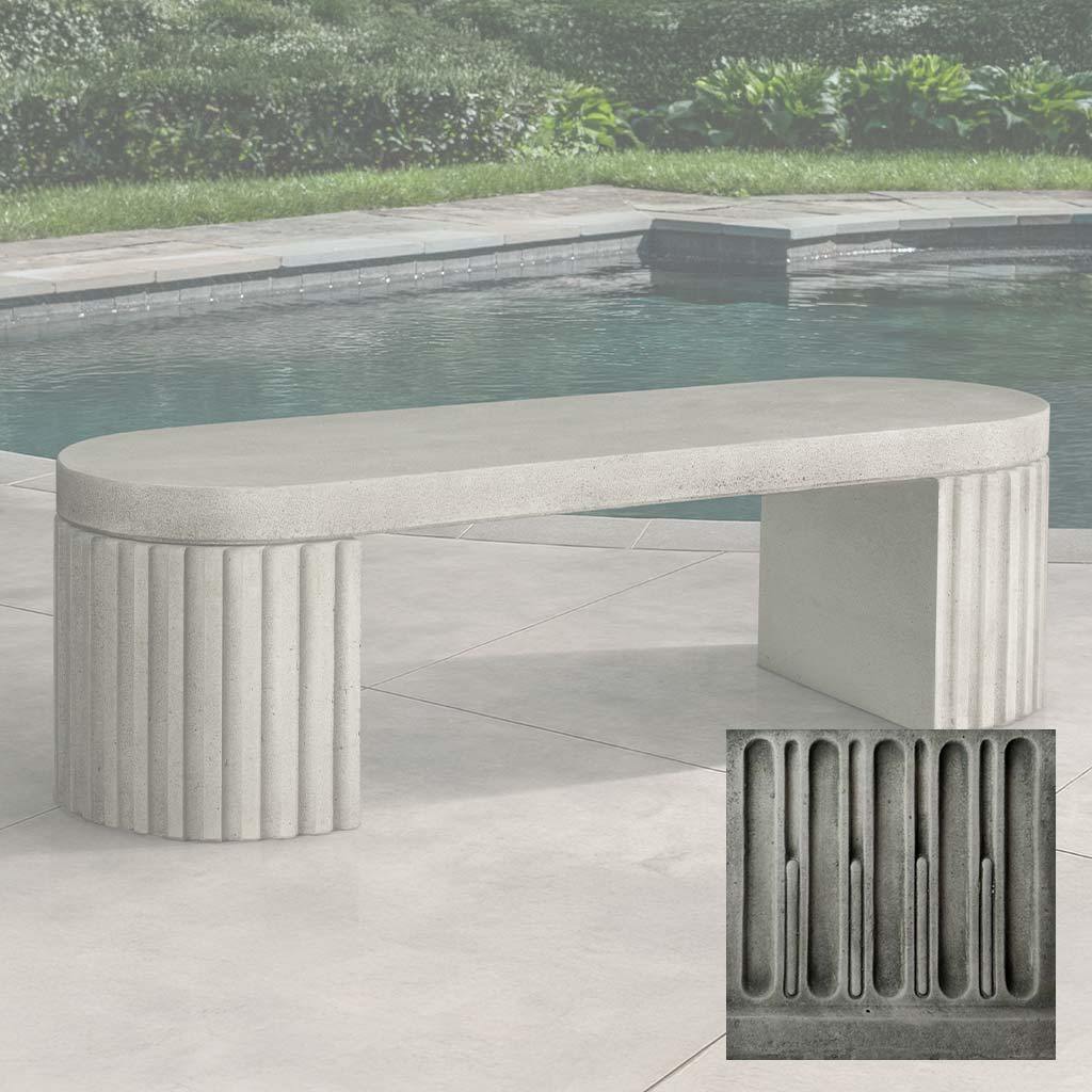Dorchester Fluted Bench